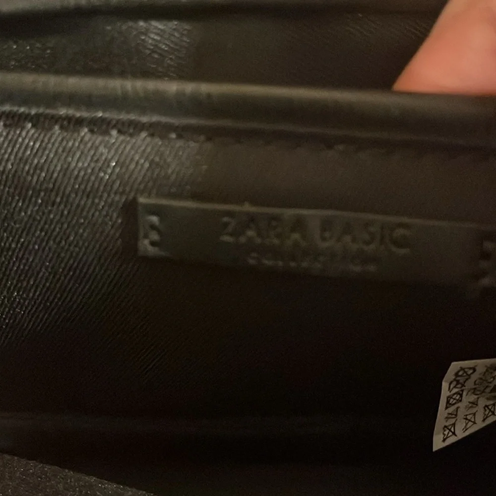 ZARA Basic Collection Black Clutch